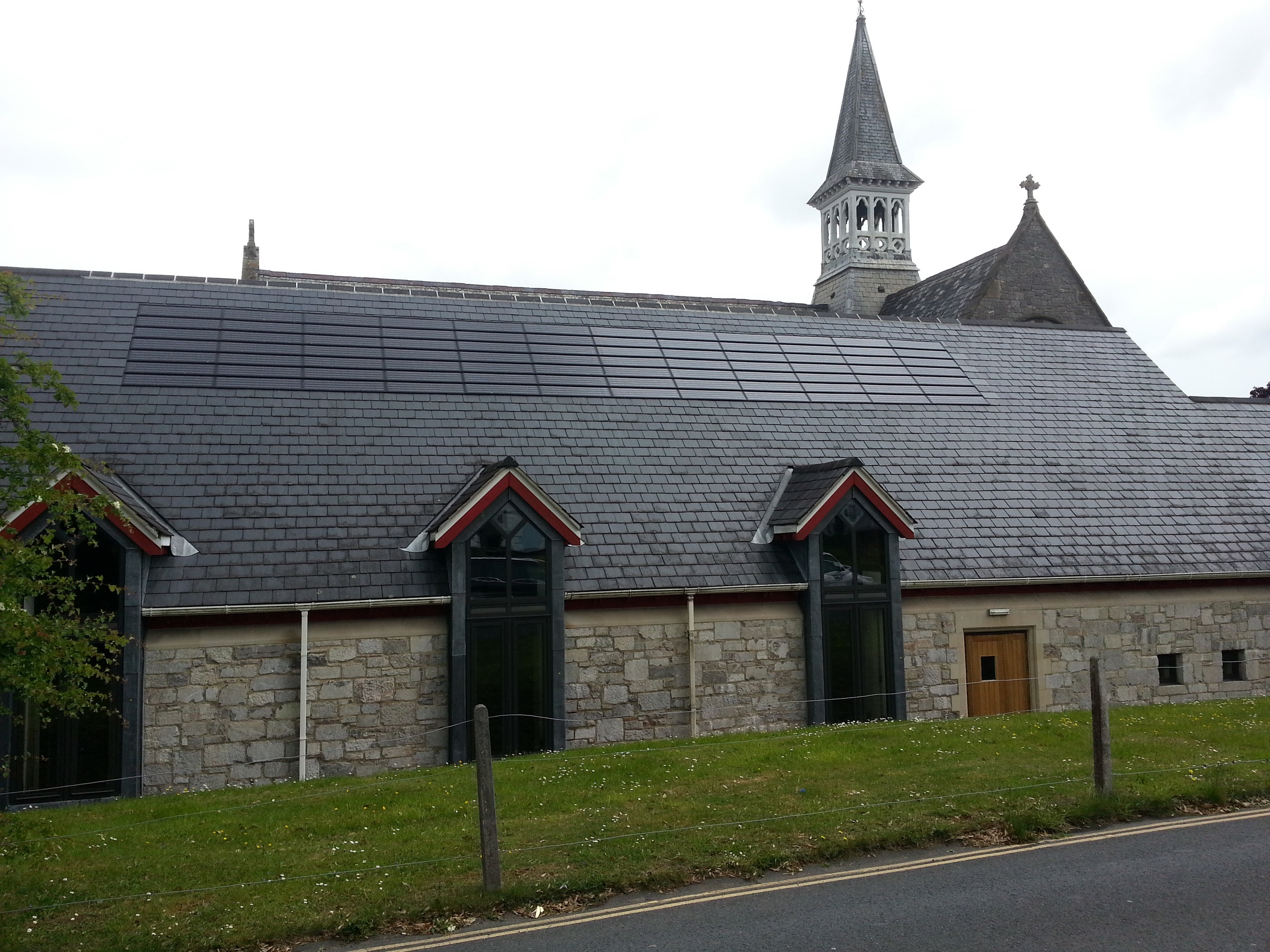 Solar Slates For Grade I listed green Church The Exeter Daily
